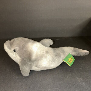 7 Inch Hug Ems Dolphin Plush Stuffed Animal by Wild Republic Realistic Ocean Toy